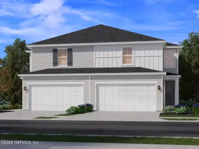 New construction Townhouse house 9695 Harper Village Cir, Jacksonville, FL 32219 - image