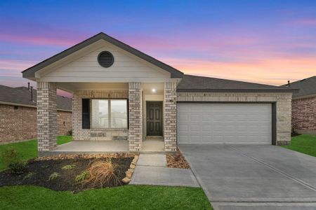 New construction Single-Family house 148 Sterling River Ln, Magnolia, TX 77354 RC Hudson- photo 0