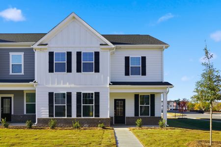 New construction Townhouse house 1209 Margo Mannor, Fort Mill, SC 29708 plan Thackery - image