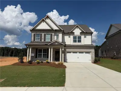 New construction Single-Family house 1641 Mount Moriah Rd, Hoschton, GA 30548 - image