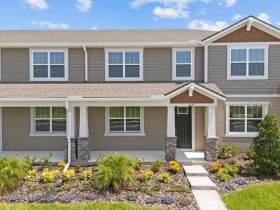 New construction Townhouse house 3017 Douglas Fir Dr, Apopka, FL 32703 plan Aurora - image