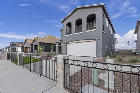 New construction Single-Family house El Paso, TX 79928 plan Bellagio 425SSC - image