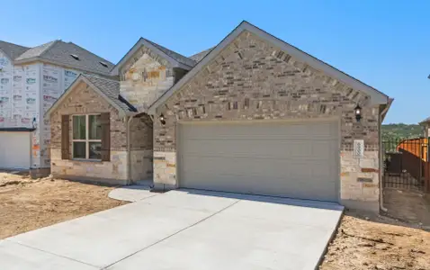 New construction Single-Family house 6900 Cliff Rose Dr, Spicewood, TX 78669 plan Sheldon - image