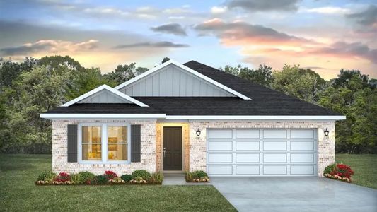 New construction Single-Family house 7298 Big Buck Blvd, Panama City, FL 32409 plan The Creekside - image