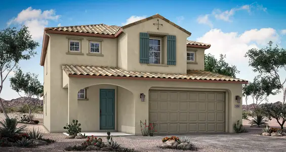 New construction Single-Family house 5716 W Mauna Loa Ln, Glendale, AZ 85306 plan Desert Rose - image