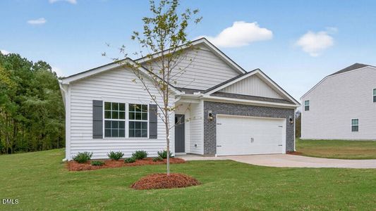 New construction Single-Family house 71 Hawksmoore Ln, Lillington, NC 27546 plan CALI - image