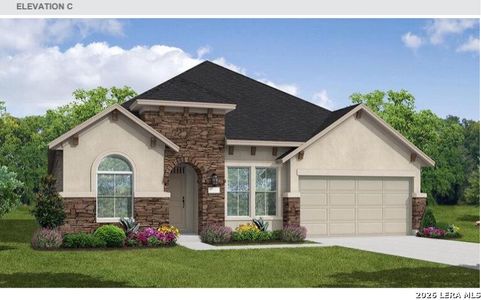 New construction Single-Family house 3212 Crosby Crk, Schertz, TX 78108 plan Hart - image