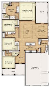 New construction Single-Family house 6623 Prosperity Ln, Milton, FL 32570 plan The Ruby Estate - image 5