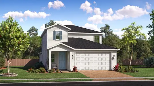 New construction Single-Family house 198 Silver Falls Blvd, St. Augustine, FL 32092 plan Graylock - image