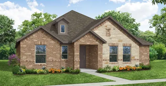 New construction Single-Family house 2833 Hay Ln, Midlothian, TX 76065 plan Jarvis - image
