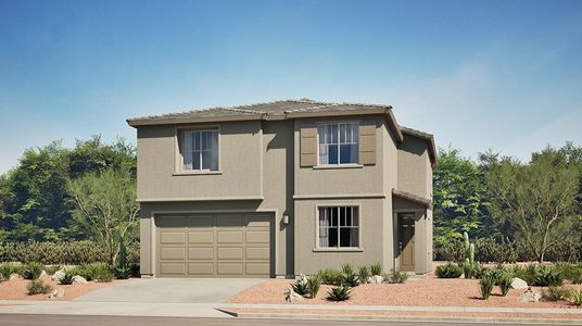 New construction Single-Family house 7559 S Ray Carroll Wy, Tucson, AZ 85747 plan Mesa - image