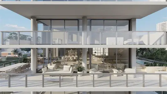 New construction Condo house 9700 W Bay Harbor Dr, Unit PH4, Bay Harbor Islands, FL 33154 plan The Sunset Penthouse - image 3