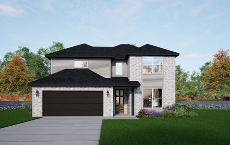 New construction Single-Family house 4219 Pigeon Dr, Sherman, TX 75092 plan The Aramis - image