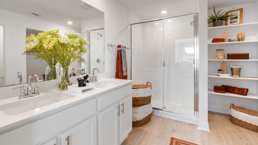 New construction Single-Family house 309 Rivers Edge Dr, Georgetown, TX 78628 The Irving- photo 14 14