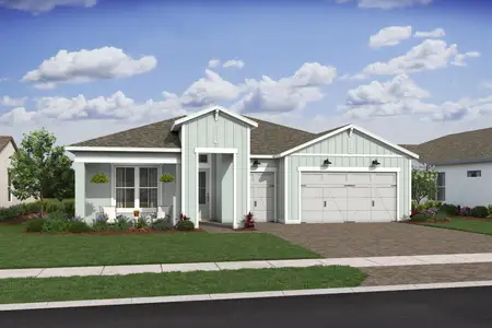 New construction Single-Family house 10224 Nw Field Flower Trl, Port St. Lucie, FL 34987 plan Morse - image