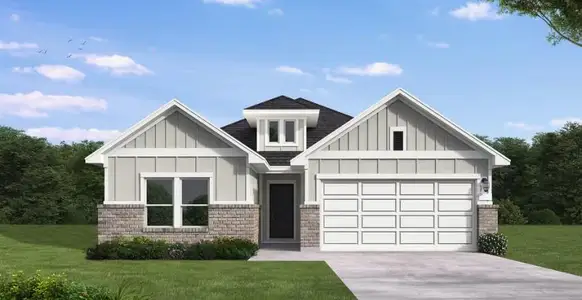 New construction Single-Family house 200 Sleep Holw, Jarrell, TX 76537 plan Young - image