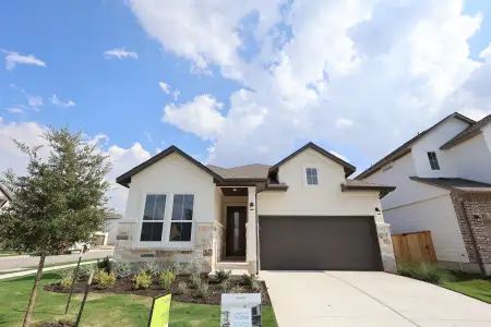 New construction Single-Family house 352 Marisol Bnd, Georgetown, TX 78626 plan Magnolia - image