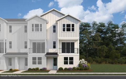 New construction Townhouse house 12 N Beach Wy, Jacksonville Beach, FL 32250 - image