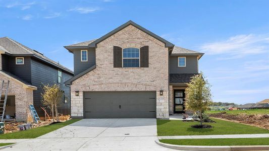 New construction Single-Family house 1725 Edgeway Dr, Aubrey, TX 76227 Rayburn II U- photo 0