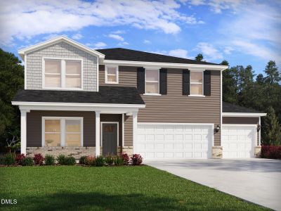 New construction Single-Family house 99 Stradshire Ct, Zebulon, NC 27597 plan Taylorsville - image