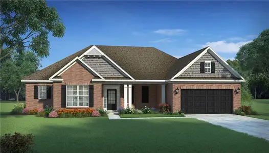 New construction Single-Family house 2033 Seclusion Trl, Monroe, GA 30656 plan Holly Springs - image 2
