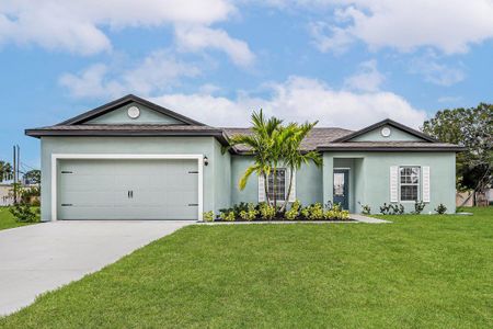 New construction Single-Family house 498 Sw Prater Ave, Port St. Lucie, FL 34953 - image