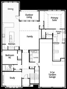 New construction Single-Family house 4208 Clydesdale Dr, Aubrey, TX 76227 206 Plan- photo 1 1