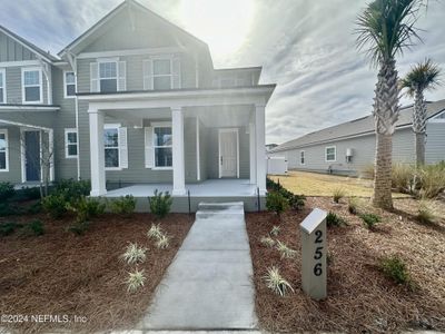 New construction Townhouse house 256 Daydream Avenue, Yulee, FL 32097 Charleston - photo 0