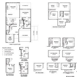 New construction Single-Family house 21219 Prince Of Orange Ln, Cypress, TX 77433 plan Bridgeland 45's: Nice - image 3