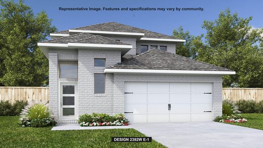 New construction Single-Family house 116 Covered Bridge Trl, Liberty Hill, TX 78642 plan 2392W - image