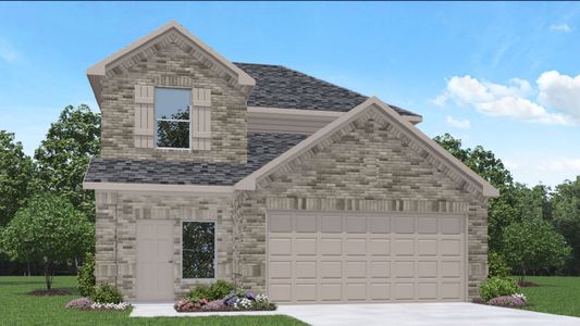 New construction Single-Family house 21918 Valencia Bay Lane, Hockley, TX 77377 Justin- photo 0