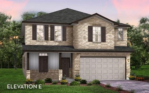 New construction Single-Family house 9708 Sunny Valley Rd, Conroe, TX 77303 Lavaca- photo 0 0