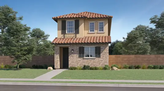 New construction Single-Family house 8302 E Prairie Ave, Mesa, AZ 85212 plan Lucia Plan 2019 - image