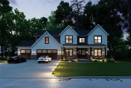 New construction Single-Family house 5059 Hidden Branch Dr, Sugar Hill, GA 30518 - image