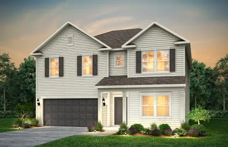 New construction Single-Family house 114 Schneider Ln, Lexington, SC 29072 plan Hampton - image