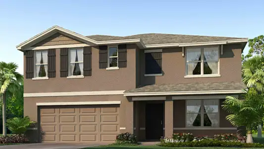 New construction Single-Family house 3513 Hazy Glen Ln, Plant City, FL 33565 plan Hayden - image