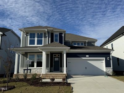 New construction Single-Family house 441 Edison Rail Lane, Knightdale, NC 27545 Rockwell- photo 0