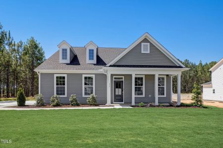 New construction Single-Family house 155 Duncan Creek Road, Lillington, NC 27546 The Clayton- photo 0