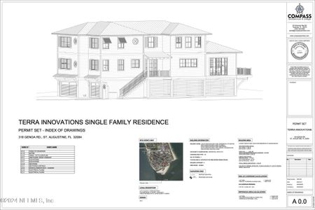 New construction Single-Family house 318 Genoa Rd, St. Augustine, FL 32084 null- photo 0