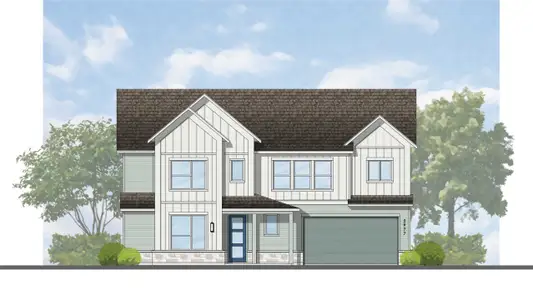 New construction Single-Family house Austin, TX 78747 plan Rogers - image