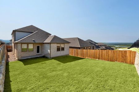 New construction Single-Family house 8014 Shining Flor Run, Lago Vista, TX 78645 plan Oak | Lakeside at Tessera - image
