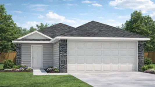 New construction Single-Family house 11619 Ruffian Dr, Willis, TX 77318 plan Estero - image