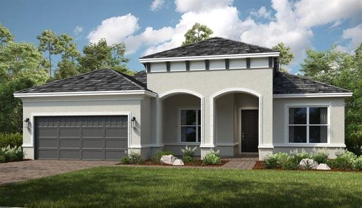 New construction Single-Family house 938 Tassleflower Trl, St. Cloud, FL 34771 plan Ambra - image