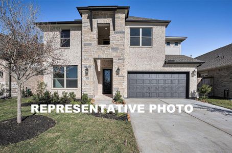 New construction Single-Family house 132 Basketflower Ln, Georgetown, TX 78642 Alden IX- photo 0