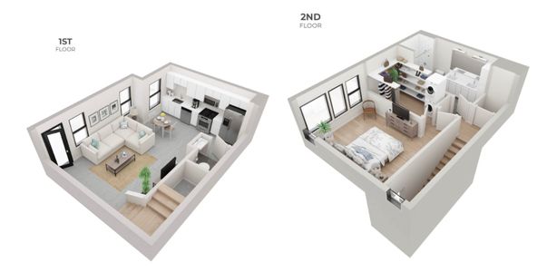 New construction Townhouse house 2211 E M Franklin Ave, Austin, TX 78723 plan A3.2 - image 3