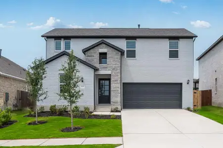 New construction Single-Family house 201 Makinaw Rd, Hutto, TX 78634 plan Oriole - image
