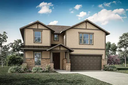 New construction Single-Family house 1721 Nesting Robin Ln, Denton, TX 76249 plan Emery - image
