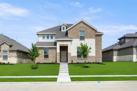 New construction Single-Family house 327 Freestall Drive, Midlothian, TX 76065 Oliver- photo 0