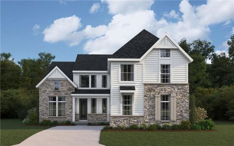 New construction Single-Family house 12 Veranda Wy, Kennesaw, GA 30152 plan Margot - image