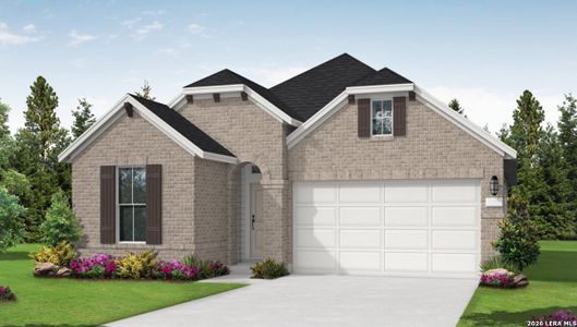 New construction Single-Family house 863 Pincushion Ln, New Braunfels, TX 78130 plan Kendalia - image